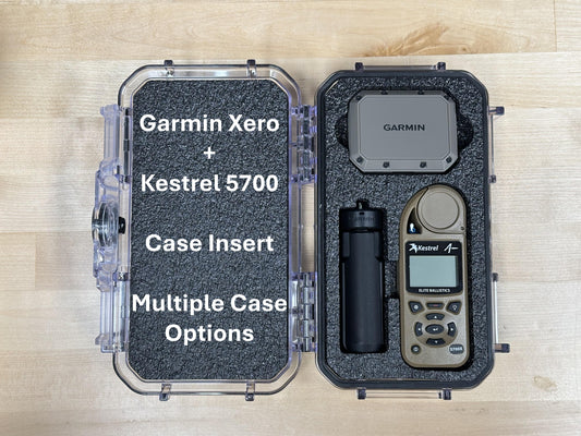 Garmin Xero C1 Pro + Kestrel 5700 - Case Insert